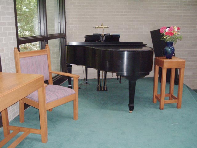 Sanctuary - View of Piano